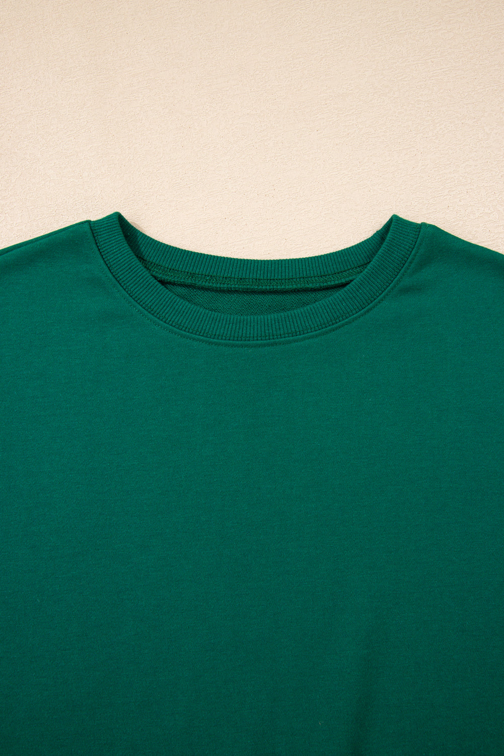 Evergreen Varsity Stripe Detail Drop Shoulder Pullover Mini Skirt Set-Two Piece Sets/Two Piece Dresses-[Adult]-[Female]-2022 Online Blue Zone Planet