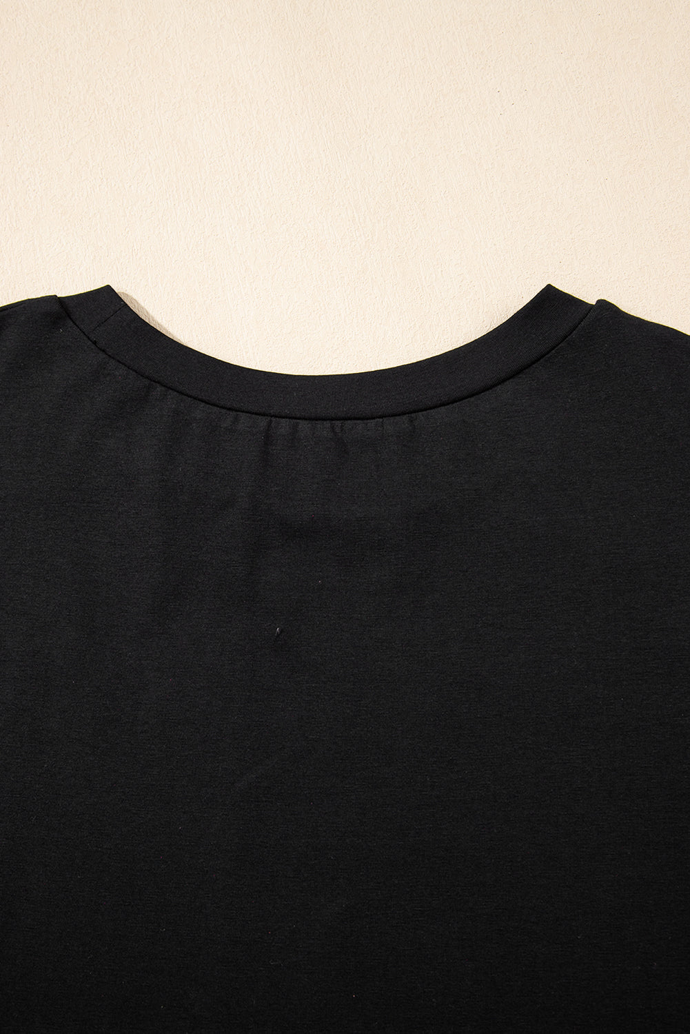 Black Nashville Guitar Print Crew Neck T Shirt Mini Dress-TOPS / DRESSES-[Adult]-[Female]-2022 Online Blue Zone Planet