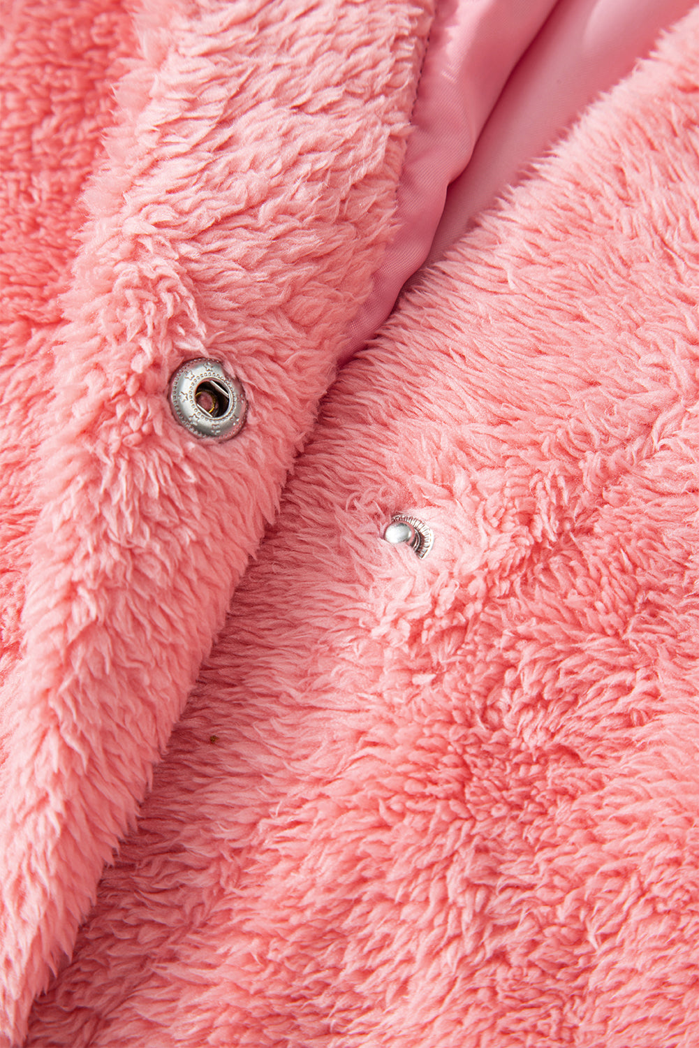 Gossamer Pink Varsity Striped Banding Patchwork Winter Plush Vest-TOPS / DRESSES-[Adult]-[Female]-2022 Online Blue Zone Planet