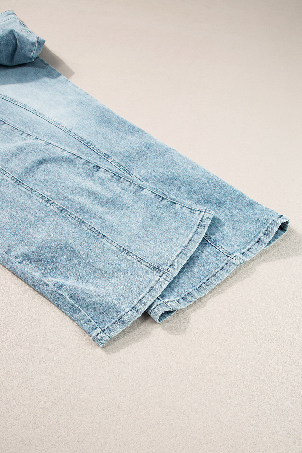 Wide Leg Jeans with Pockets-BOTTOMS SIZES SMALL MEDIUM LARGE-[Adult]-[Female]-2022 Online Blue Zone Planet