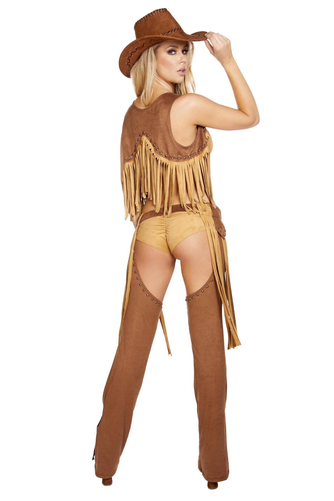 5 Piece Wild Western Temptress Costume-Costumes,New Products,New Arrivals-[Adult]-[Female]-2022 Online Blue Zone Planet