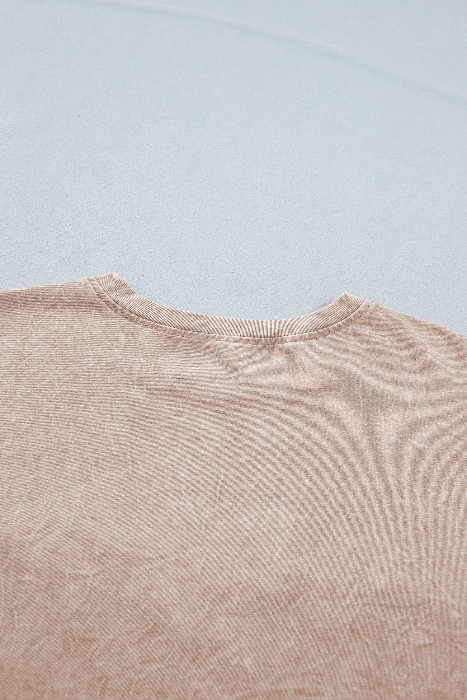 Casual saved by grace Mineral Washed Cotton T Shirt-Tops/Tops & Tees-[Adult]-[Female]-2022 Online Blue Zone Planet