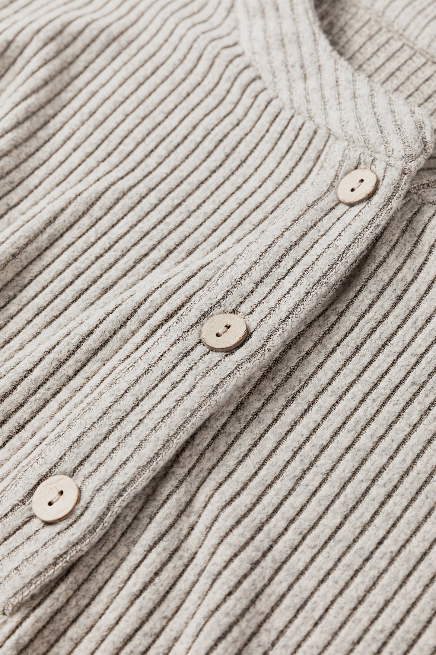 Simply Taupe Plus Size Ribbed Knit Kangaroo Pocket Henley Long Sleeve Top-Plus Size/Plus Size Tops/Plus Size Long Sleeve Tops-[Adult]-[Female]-2022 Online Blue Zone Planet