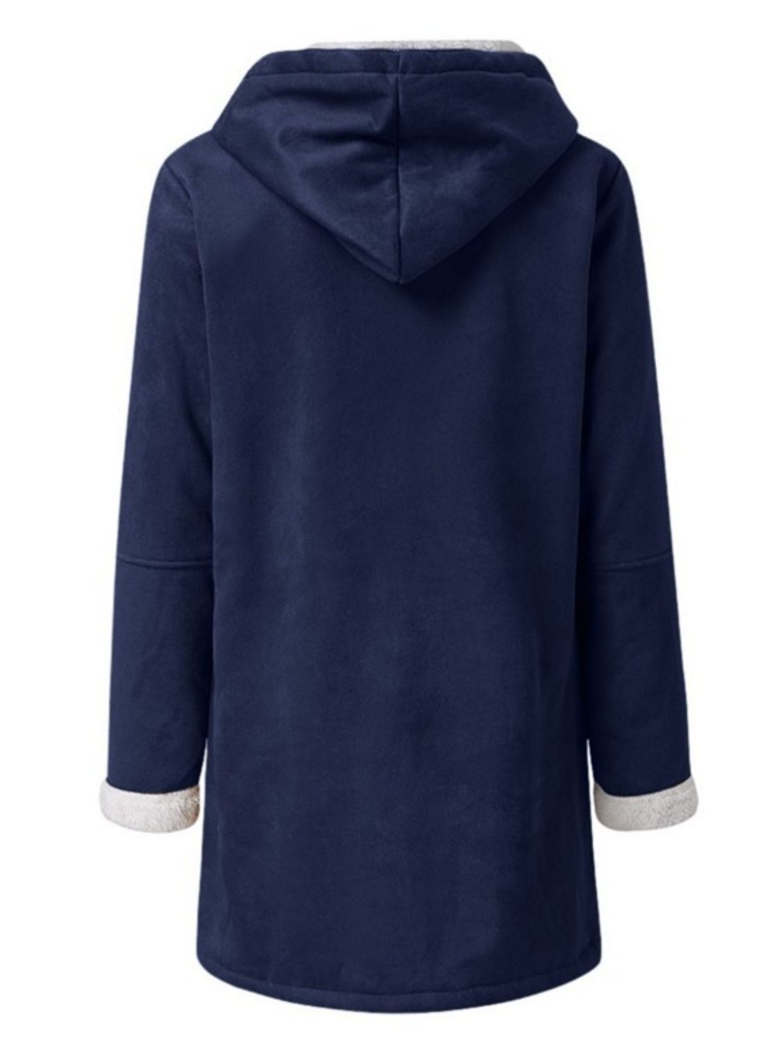 Full Size Pocketed Long Sleeve Hooded Toggle Jacket-TOPS / DRESSES-[Adult]-[Female]-2022 Online Blue Zone Planet