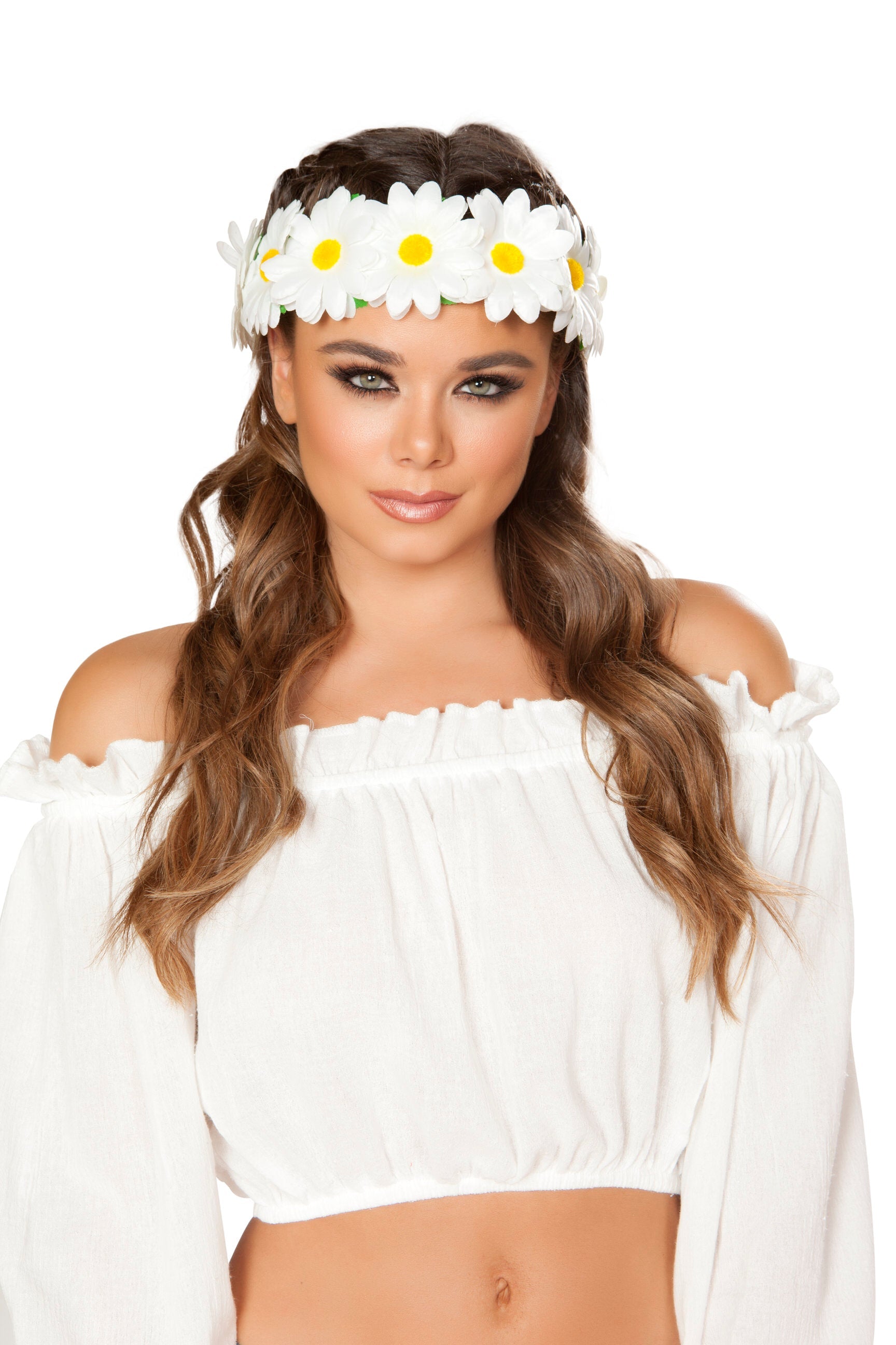 Light Up Sunflower Headband Custume-TOPS / DRESSES-[Adult]-[Female]-Multi Color-O/S-2022 Online Blue Zone Planet