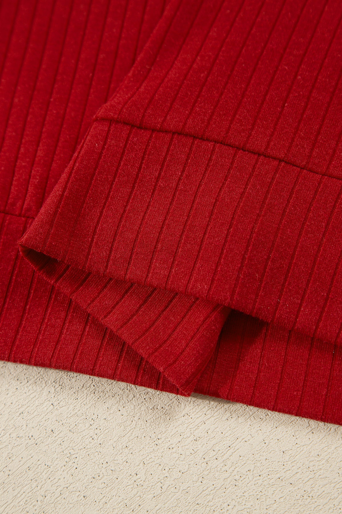 Red Dahlia Striped Contrast Tie Collar Cuffed Casual Long Sleeve Top