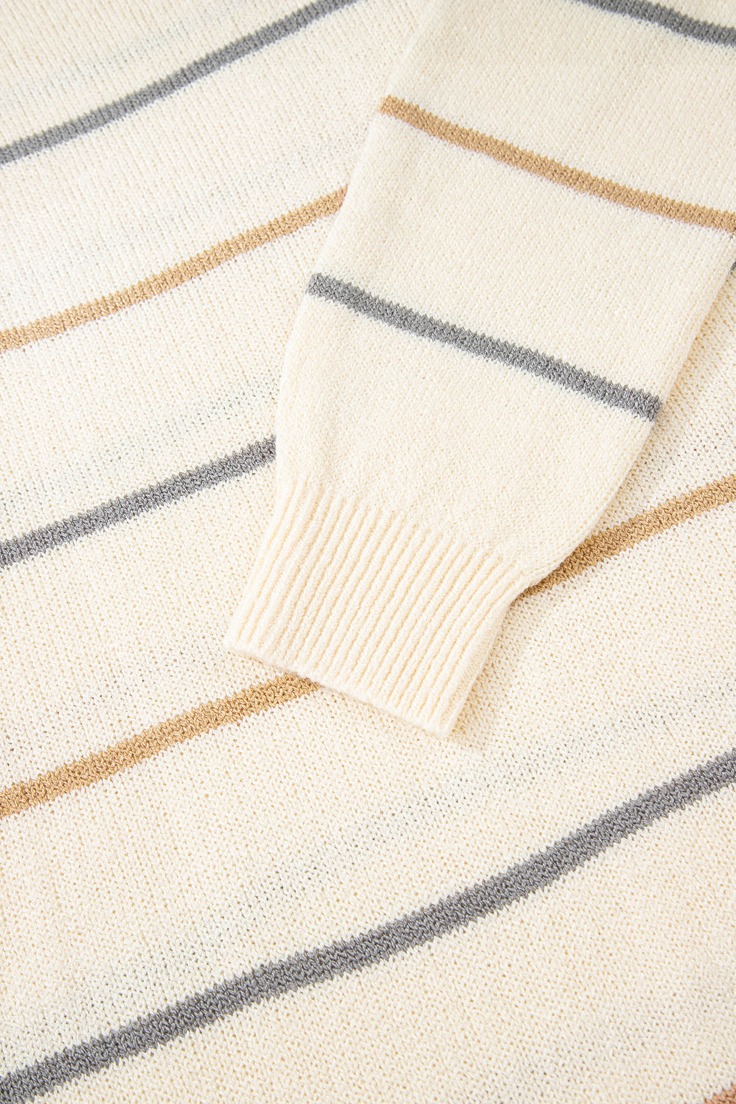 Multicolour Striped Print Drop Shoulder Shift Sweater Mini Dress-TOPS / DRESSES-[Adult]-[Female]-2022 Online Blue Zone Planet