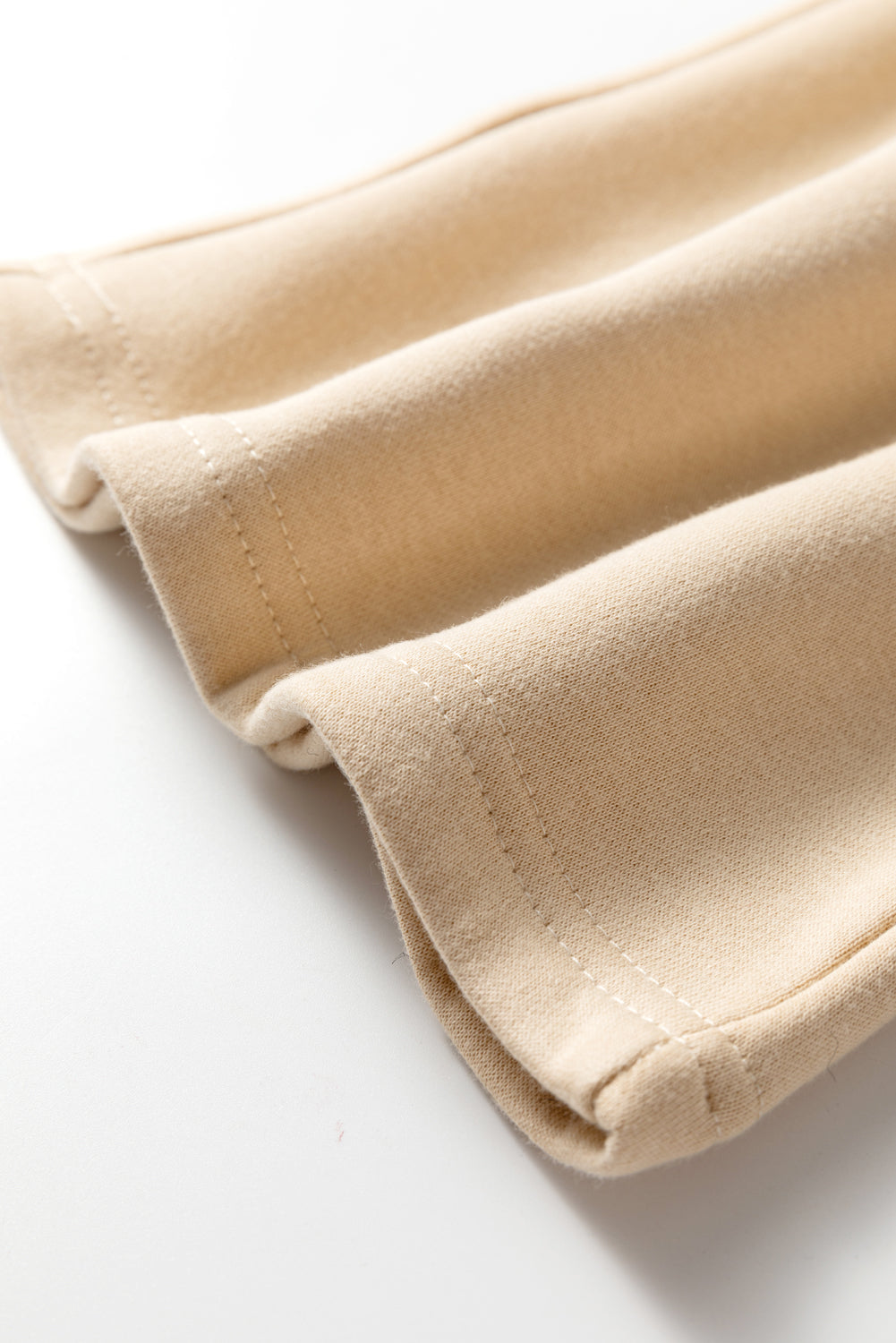 Oatmeal Fleece Lined Leopard Drawstring Elastic Waist Solid Pants-Bottoms/Pants & Culotte-[Adult]-[Female]-2022 Online Blue Zone Planet