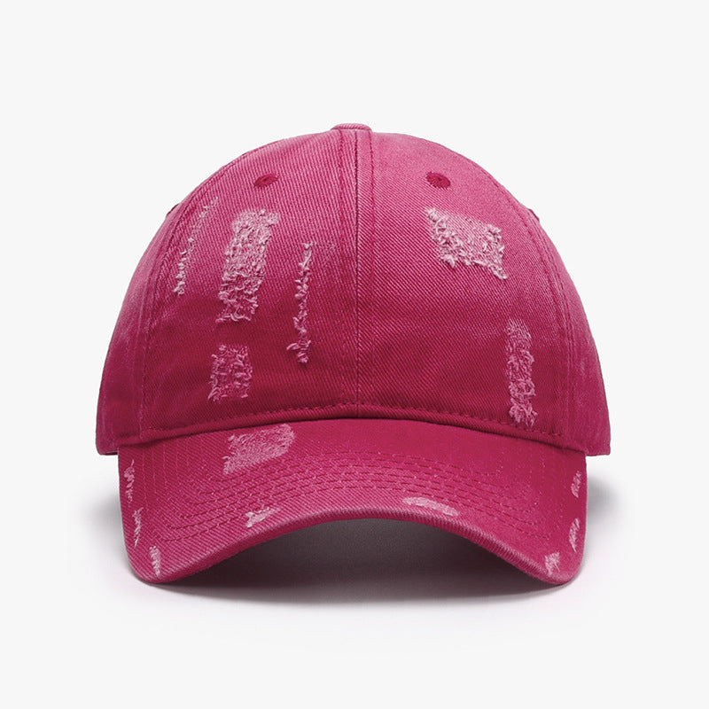 Adjustable Cotton Baseball Hat-HATS-[Adult]-[Female]-Hot Pink-One Size-2022 Online Blue Zone Planet