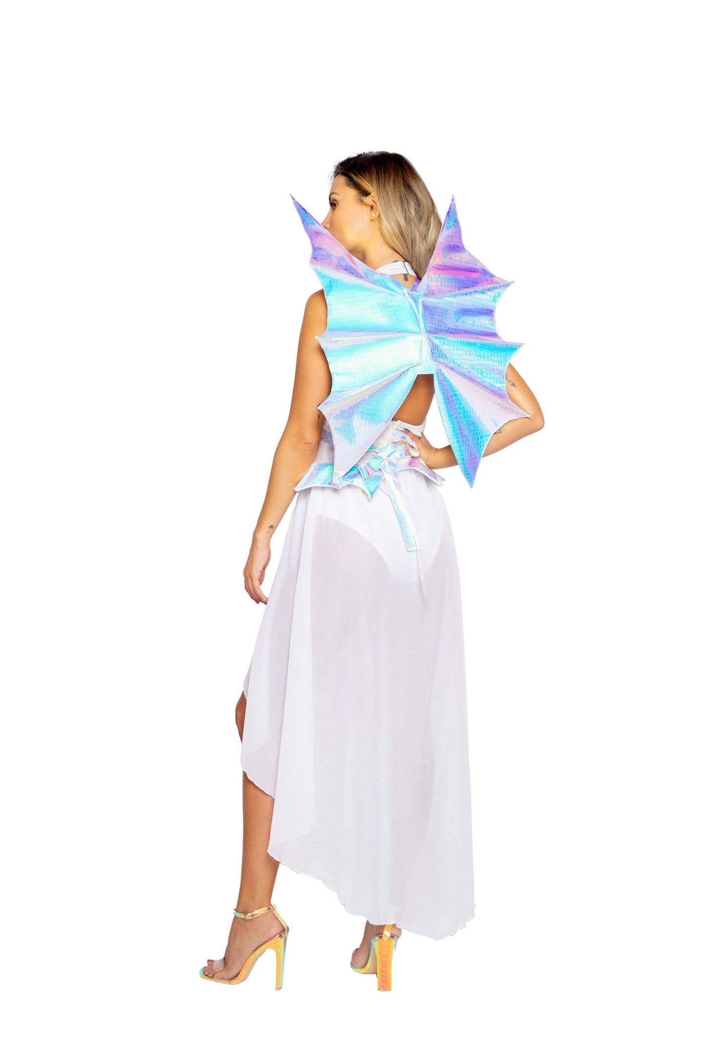 2 Piece Glamorous Dragon Custume-TOPS / DRESSES-[Adult]-[Female]-2022 Online Blue Zone Planet