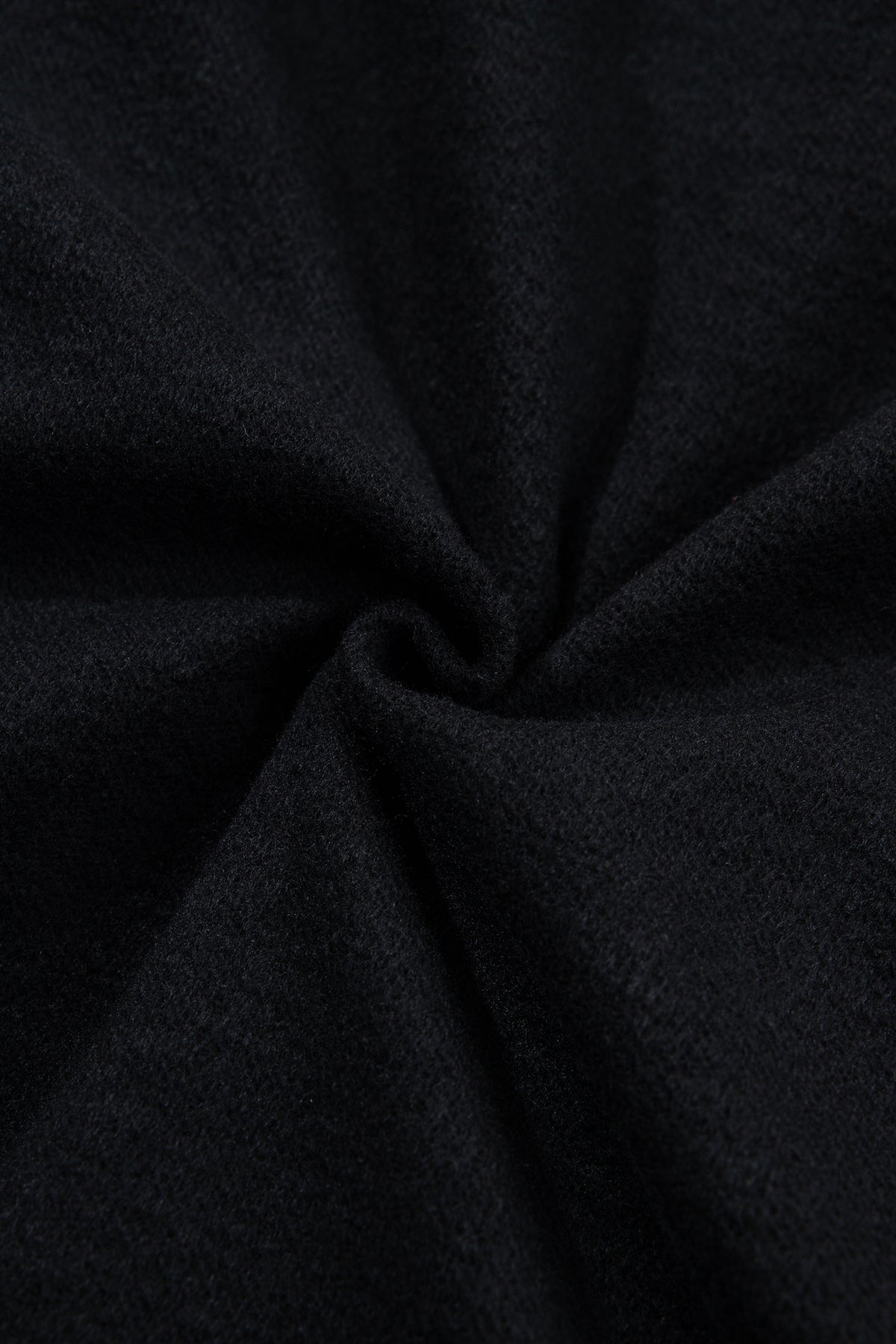 Black Solid Color Oversized Mock Neck Sweatshirt-Tops/Sweatshirts & Hoodies-[Adult]-[Female]-2022 Online Blue Zone Planet