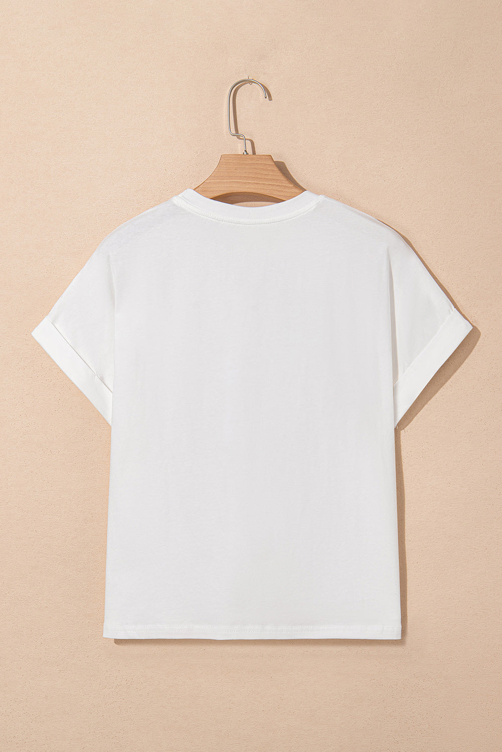 White Party In The Usa Graphic T Shirt-Tops/Tops & Tees-[Adult]-[Female]-2022 Online Blue Zone Planet