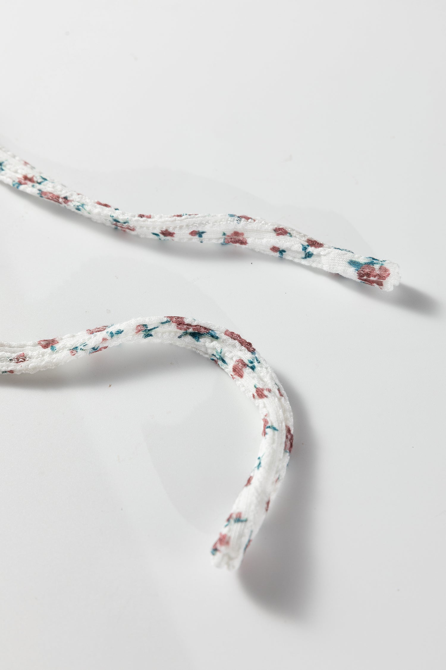 White Spiral Ribbed Floral Print Long Sleeve Henley Top Drawstring Short Set-Two Piece Sets/Short Sets-[Adult]-[Female]-2022 Online Blue Zone Planet