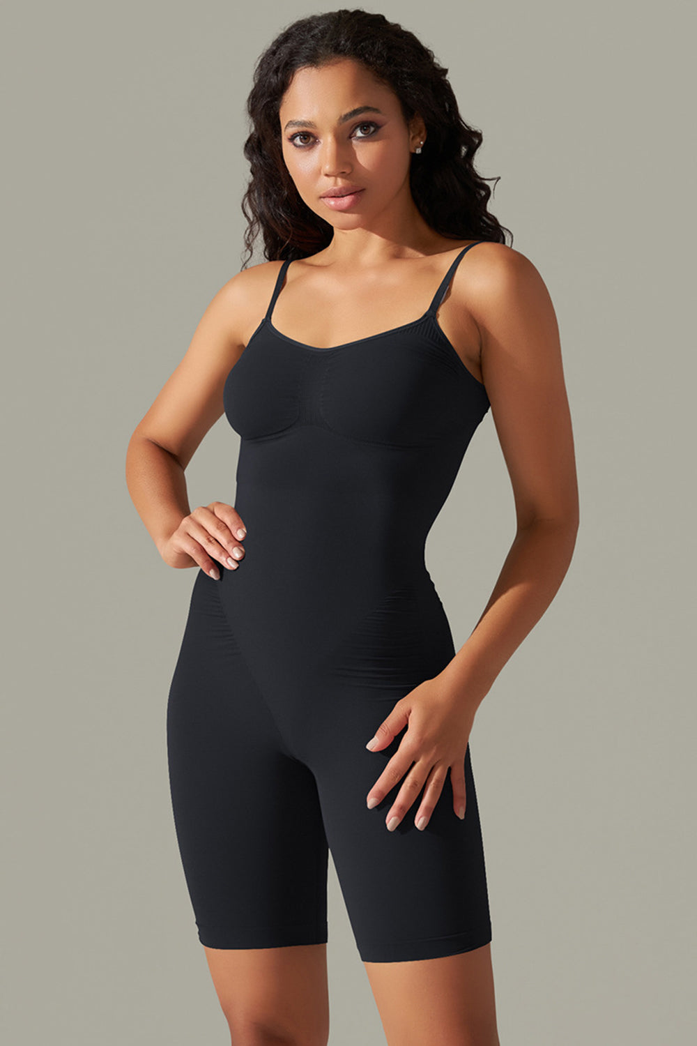 Blue Zone Planet | Spaghetti Strap Active Romper-TOPS / DRESSES-[Adult]-[Female]-2022 Online Blue Zone Planet