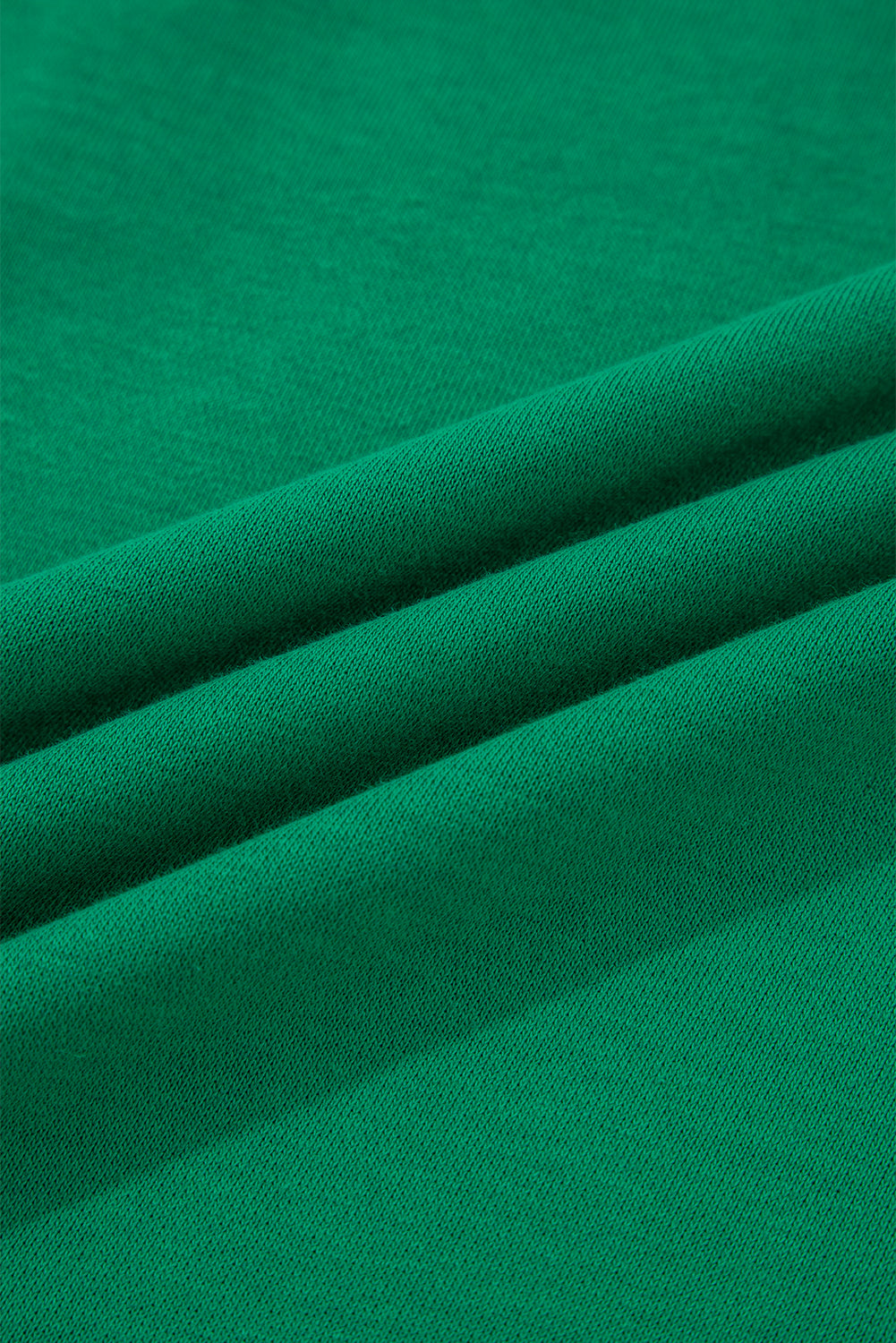 Dark Green Contrast Piping Crewneck Pullover Mini Skirt Set-Two Piece Sets/Two Piece Dresses-[Adult]-[Female]-2022 Online Blue Zone Planet