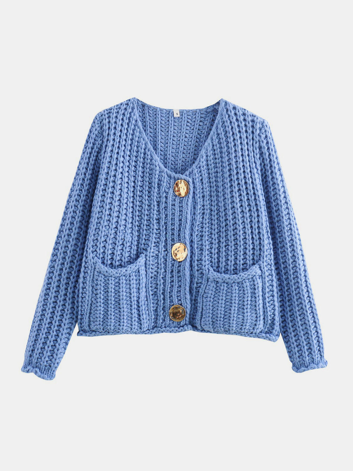 Blue Zone Planet | Button Down Long Sleeve Cardigan-TOPS / DRESSES-[Adult]-[Female]-2022 Online Blue Zone Planet