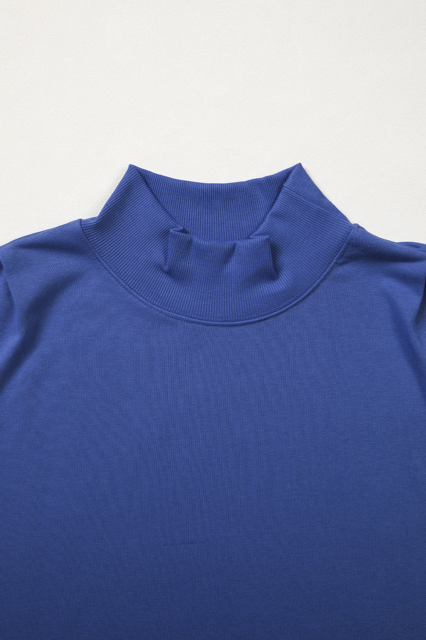 Black Solid Color High Neck Cap Sleeve Loose Top-Tops/Tops & Tees-[Adult]-[Female]-2022 Online Blue Zone Planet