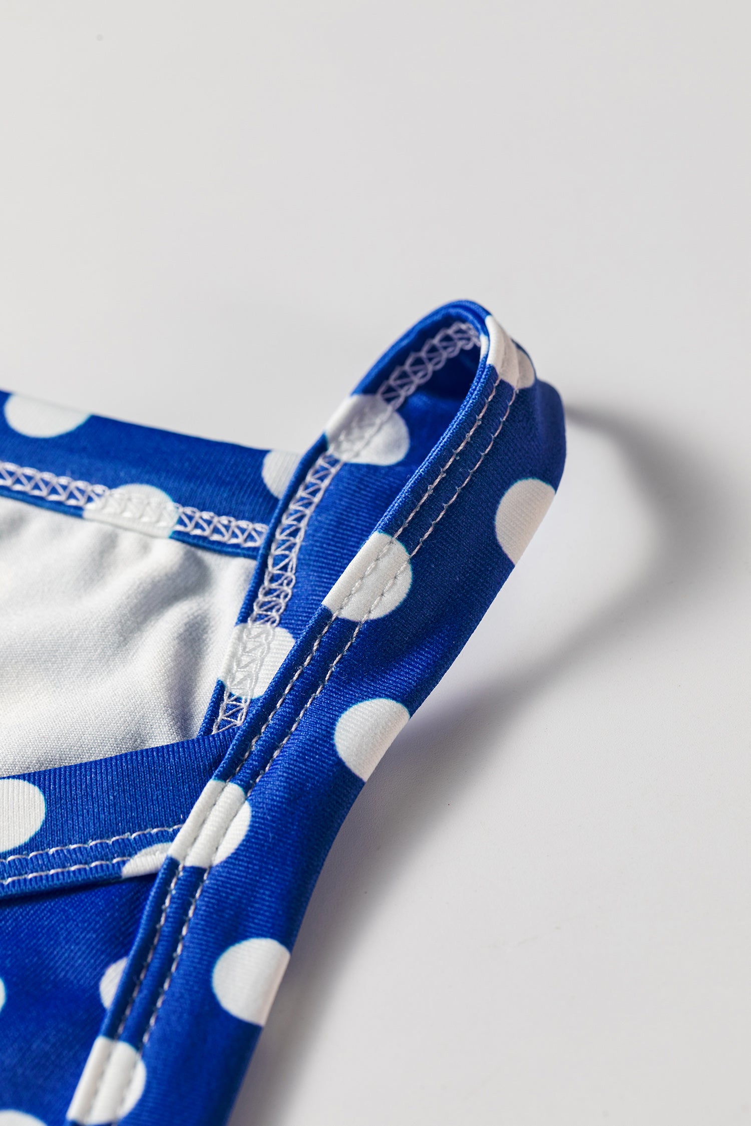 Blue Polka Dot Print Slim Tank Loose Pants 2pcs Outfit-Two Piece Sets/Pant Sets-[Adult]-[Female]-2022 Online Blue Zone Planet