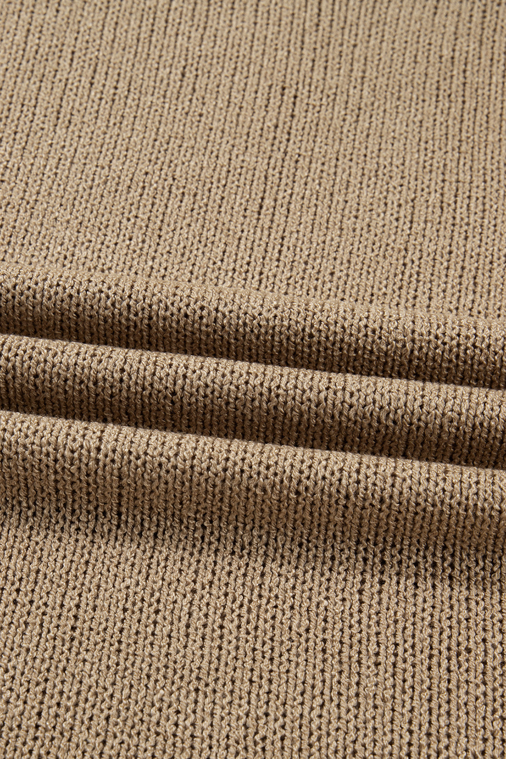 Pale Khaki Oversize Drop Shoulder Slouchy Sweater Dress-TOPS / DRESSES-[Adult]-[Female]-2022 Online Blue Zone Planet