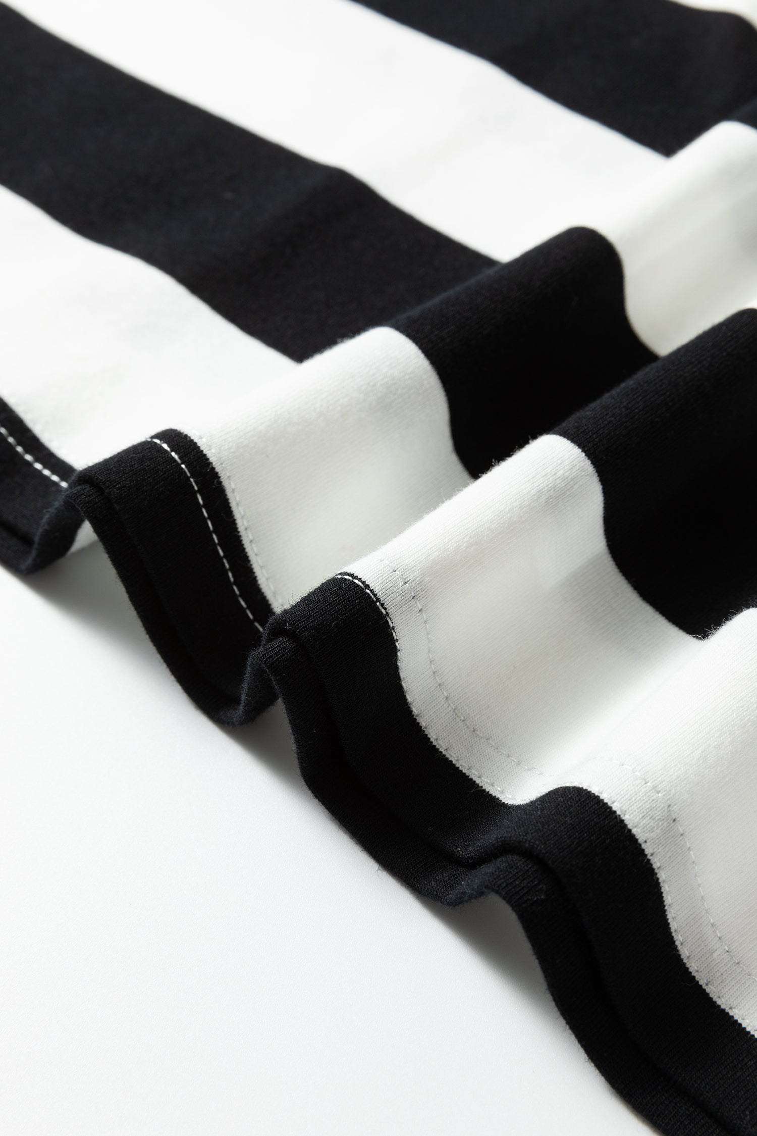 Black Stripe Floral Print Puff Sleeve Patchwork Blouse-Tops/Blouses & Shirts-[Adult]-[Female]-2022 Online Blue Zone Planet