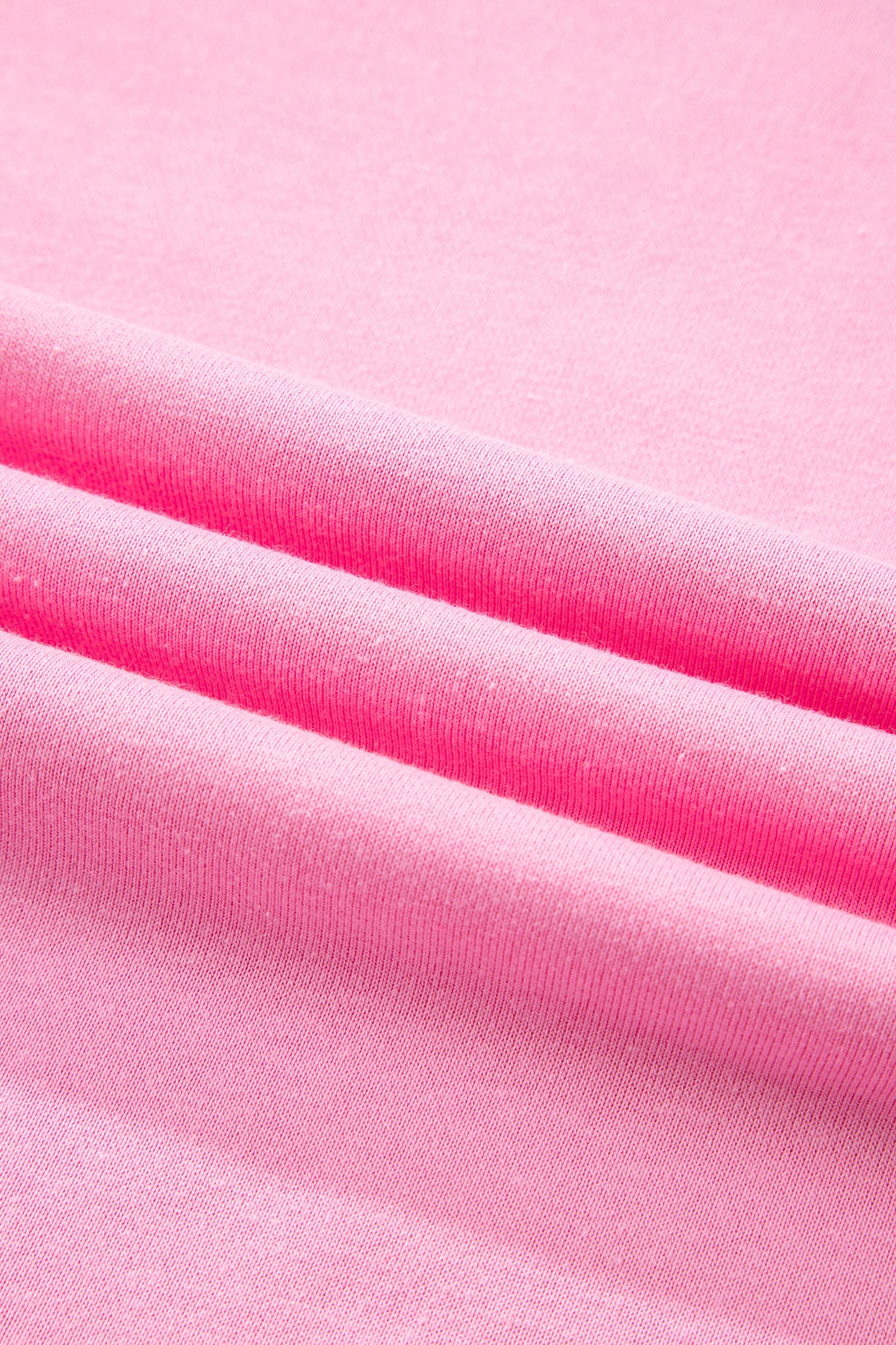 Pink Floral Bow Patched Exposed Seam Patchwork Slit Baggy Sweatshirt-Tops/Sweatshirts & Hoodies-[Adult]-[Female]-2022 Online Blue Zone Planet