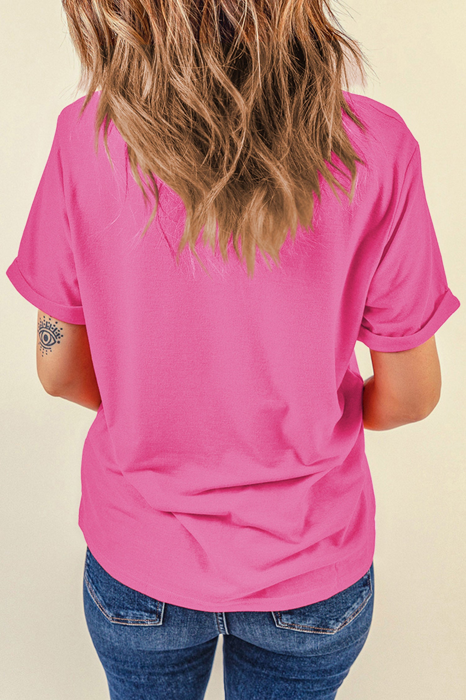 Sachet Pink Sunshine And Coffee Summer Beachwear Graphic Tee-Graphic/Graphic Tees-[Adult]-[Female]-2022 Online Blue Zone Planet