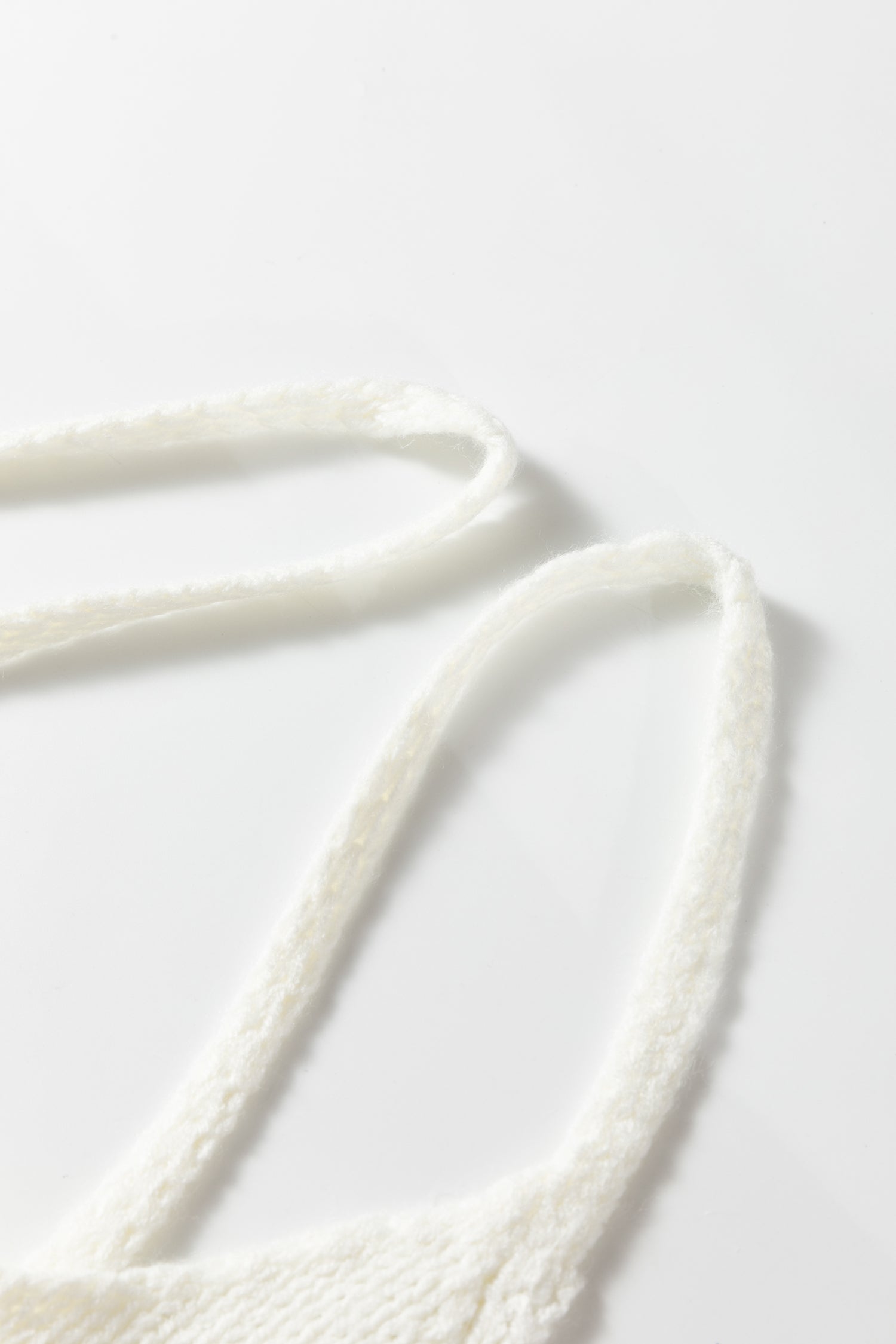 White 3d Flower Spaghetti Straps Sweater Vest-TOPS / DRESSES-[Adult]-[Female]-2022 Online Blue Zone Planet