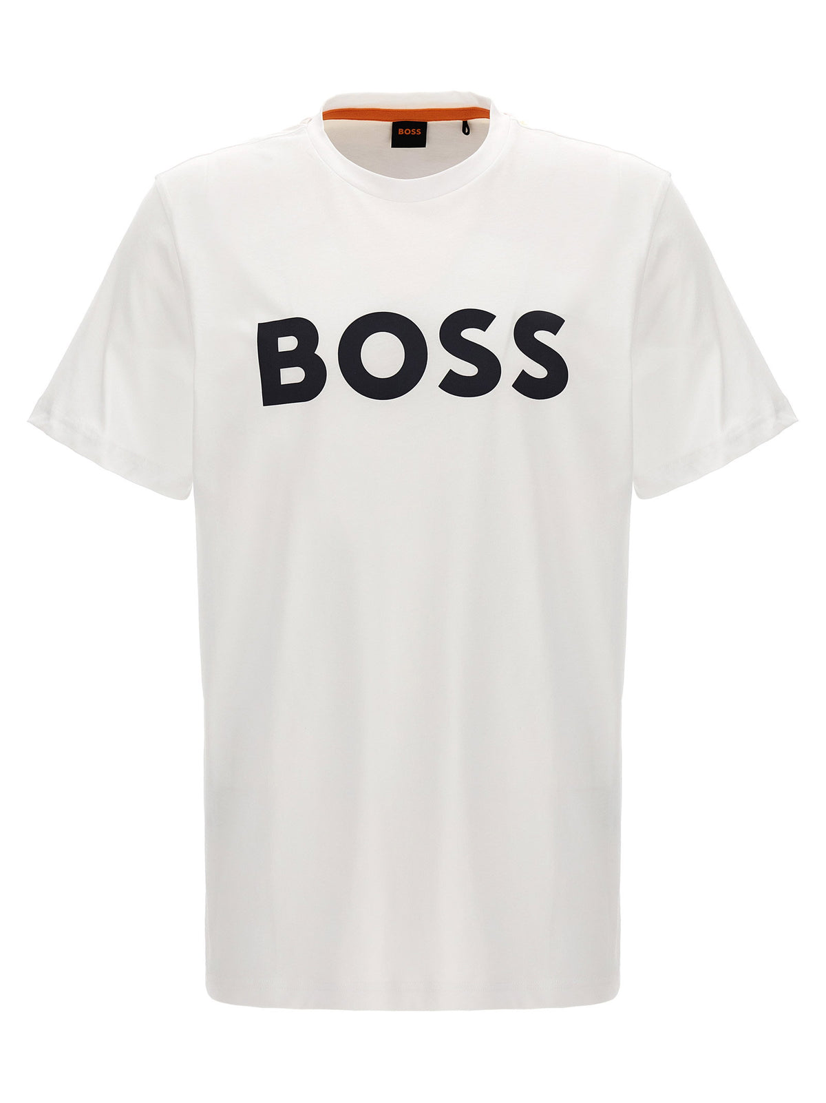 Hugo Boss Logo T-shirt-Topwear-[Adult]-[Female]-2022 Online Blue Zone Planet
