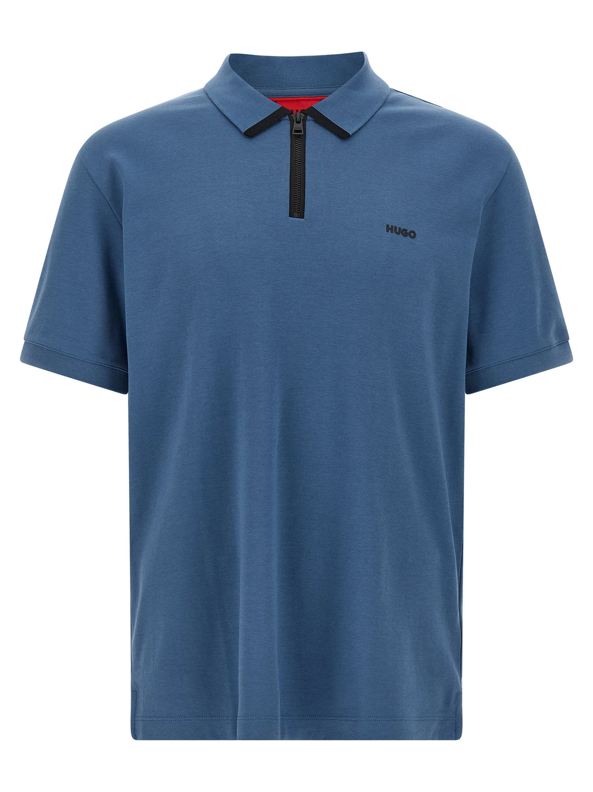 Hugo Boss Dalomino Polo Shirt-Shirts-[Adult]-[Female]-temp-XL-Blue-2022 Online Blue Zone Planet