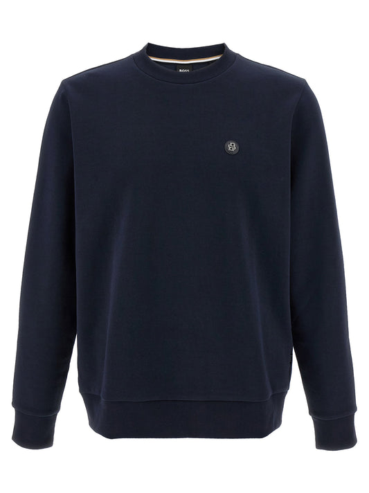 Hugo Boss Logo Sweatshirt-Topwear-[Adult]-[Female]-2022 Online Blue Zone Planet