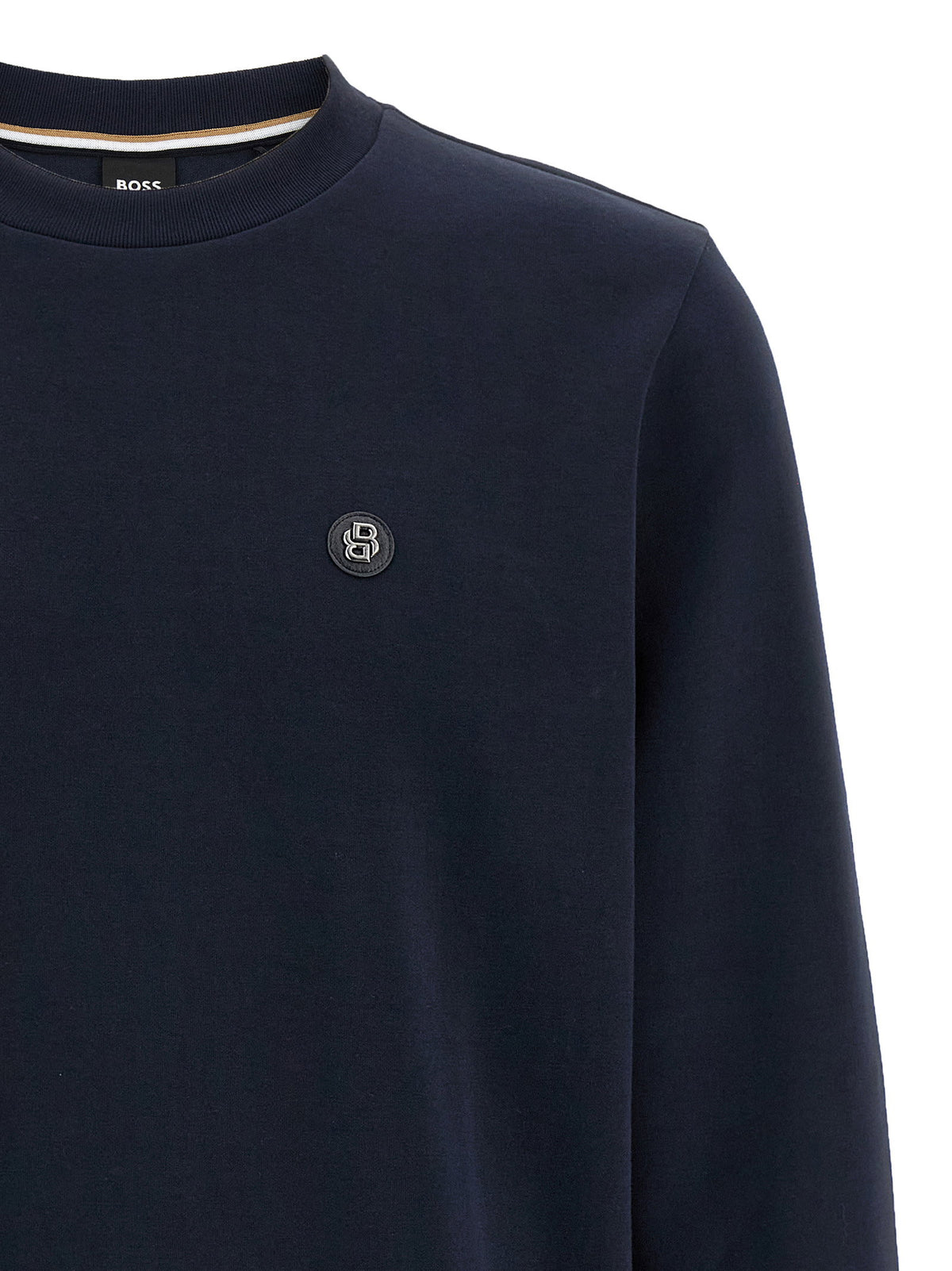 Hugo Boss Logo Sweatshirt-Topwear-[Adult]-[Female]-2022 Online Blue Zone Planet