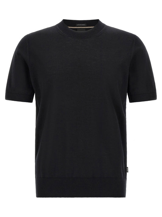 Hugo Boss H-umauro T-shirt-Topwear-[Adult]-[Female]-XL-Black-2022 Online Blue Zone Planet