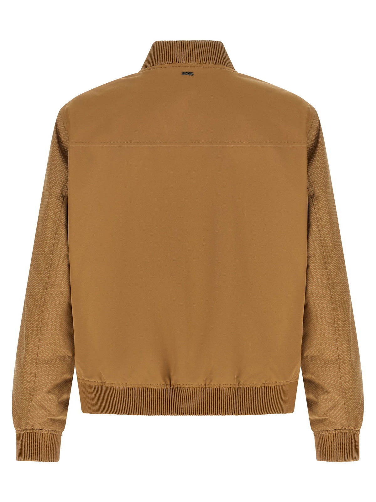 Hugo Boss Monogram Sleeve Bomber Jacket-Jackets-[Adult]-[Female]-2022 Online Blue Zone Planet