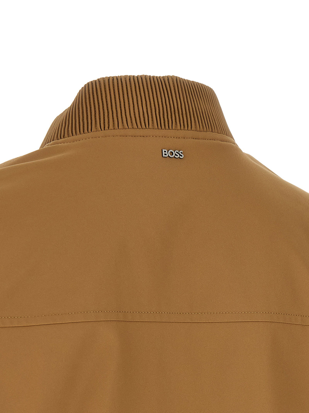 Hugo Boss Monogram Sleeve Bomber Jacket-Jackets-[Adult]-[Female]-2022 Online Blue Zone Planet