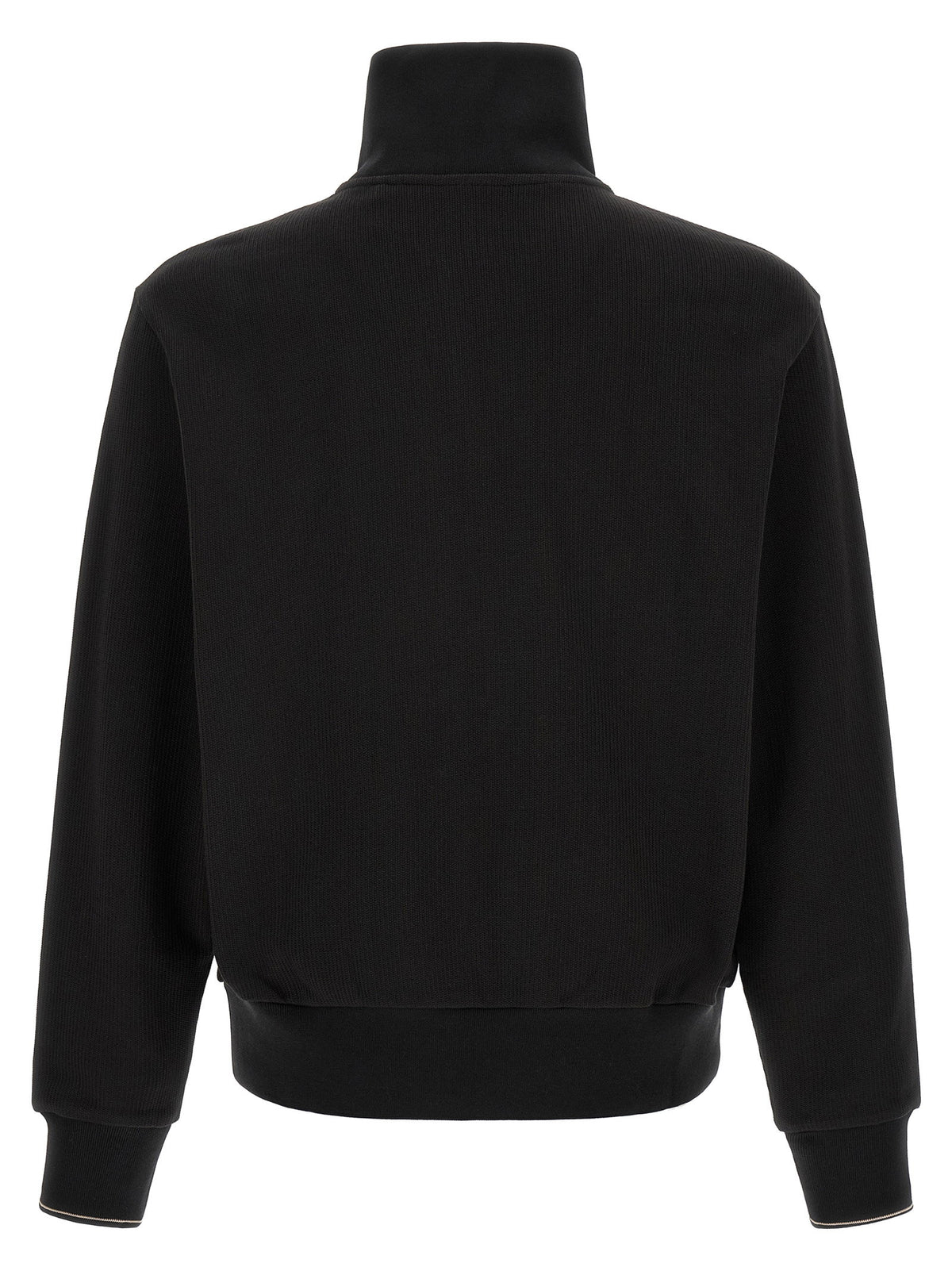 Hugo Boss Cotton Sweatshirt With Half Zip-Topwear-[Adult]-[Female]-2022 Online Blue Zone Planet