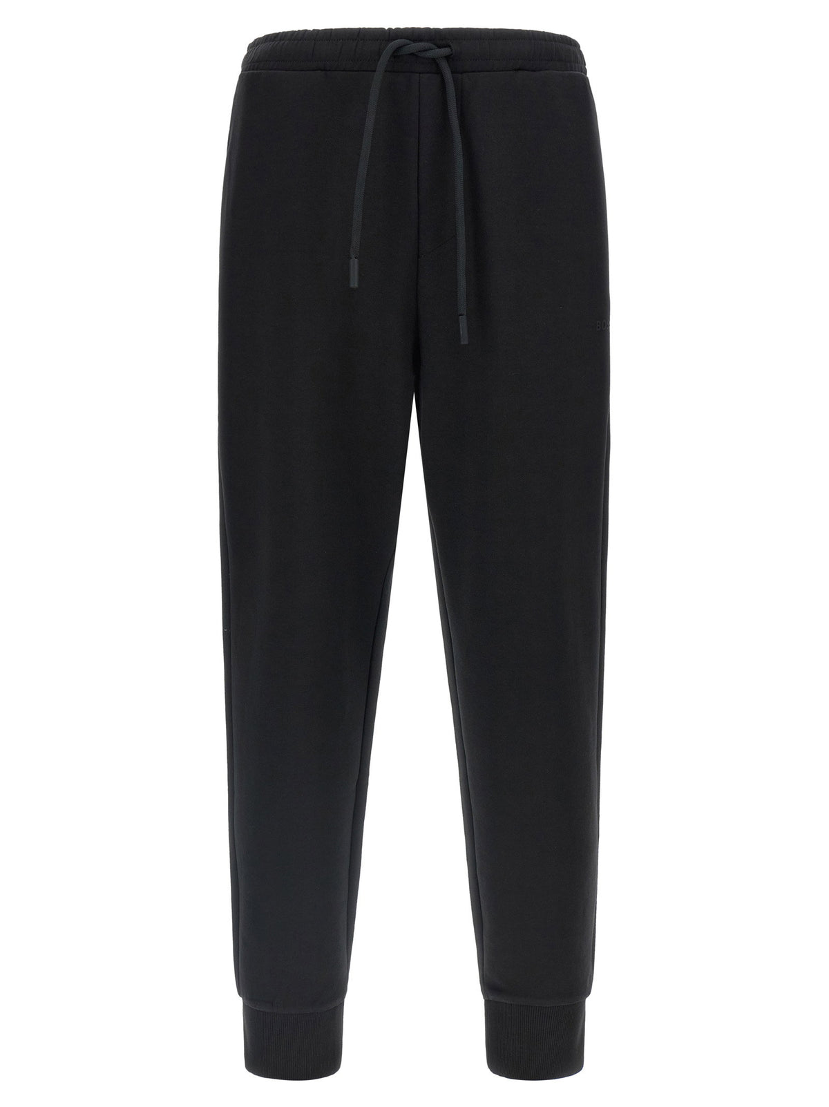 Hugo Boss Cotton Trousers-Trousers-[Adult]-[Female]-temp-XL-Black-2022 Online Blue Zone Planet