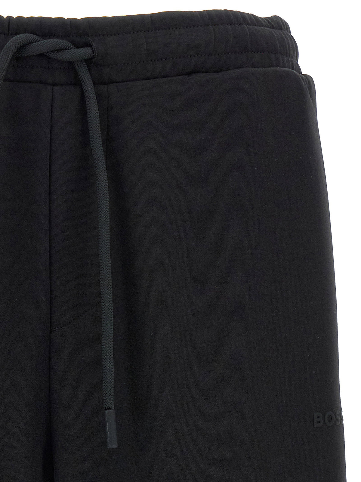 Hugo Boss Cotton Trousers-Trousers-[Adult]-[Female]-2022 Online Blue Zone Planet