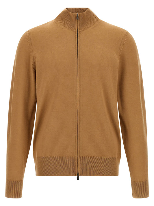 Hugo Boss Shaved Knit Cardigan-Topwear-[Adult]-[Female]-2022 Online Blue Zone Planet
