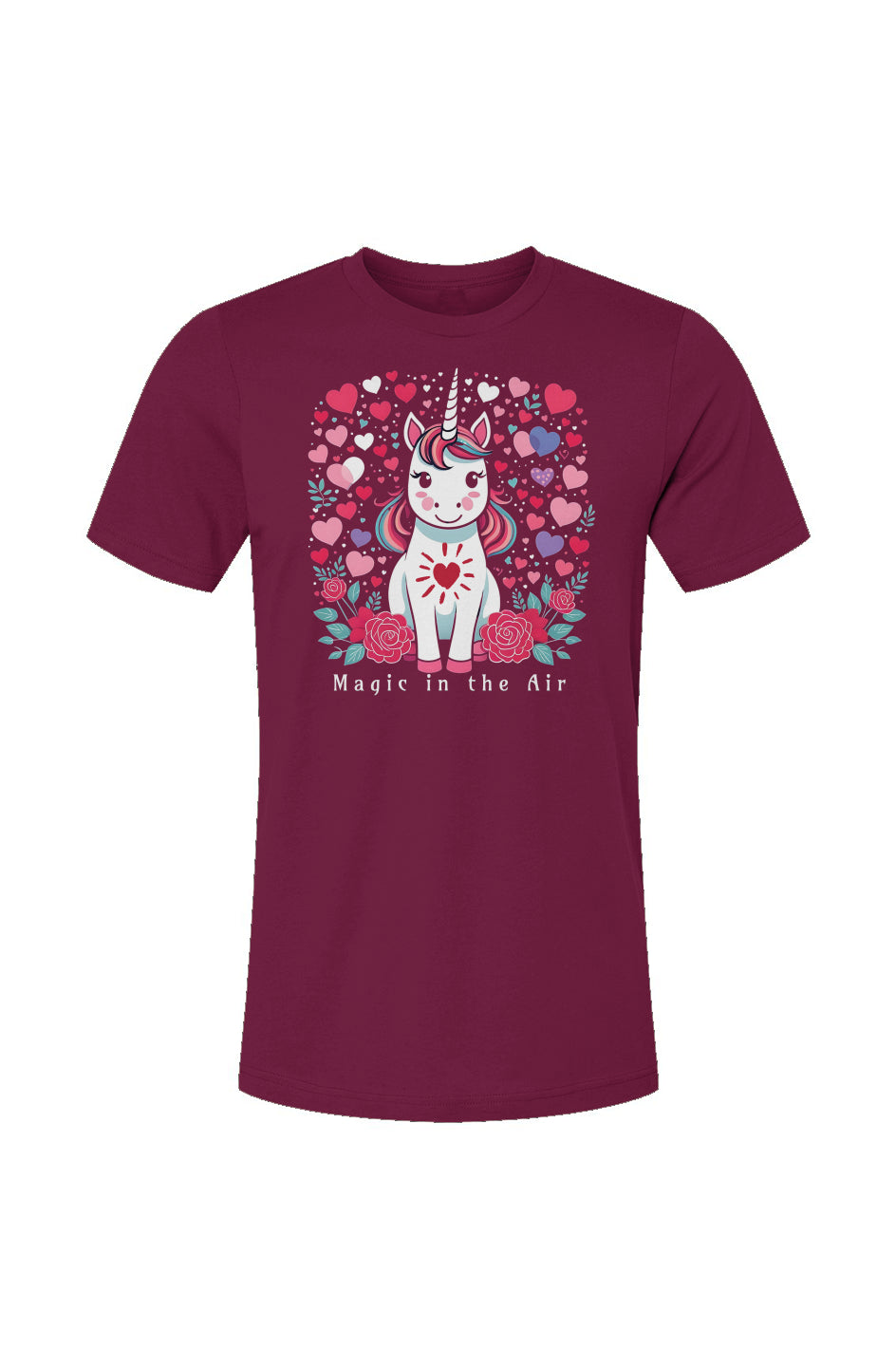 Magic in the Air Unicorn Valentine T-Shirt