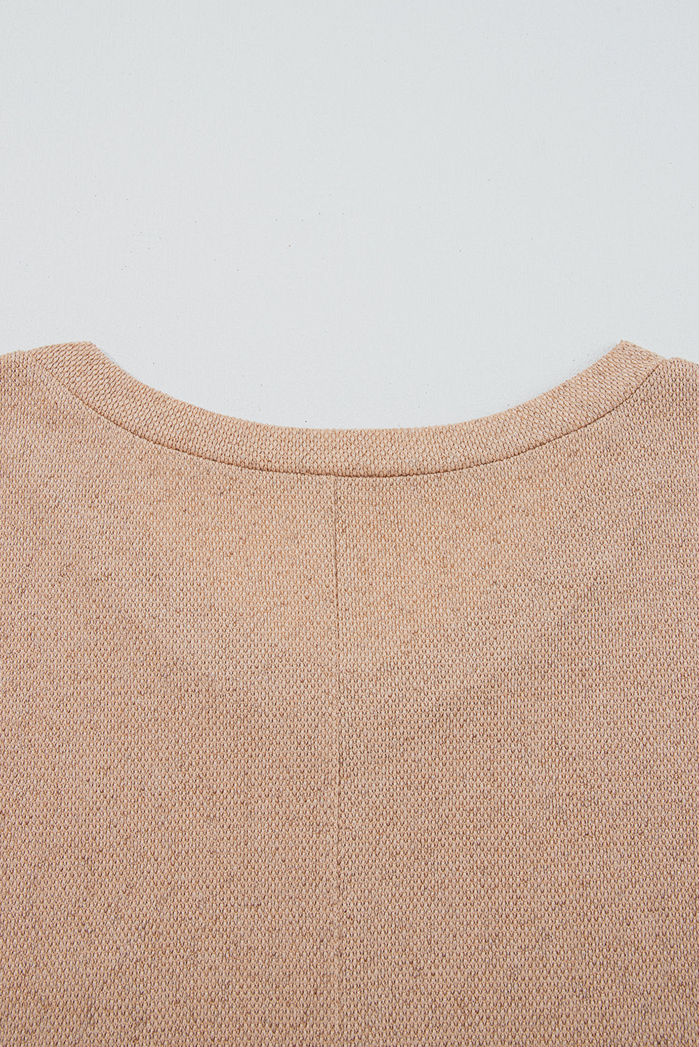 Parchment Plus Size Drop Shoulder Knit Tunic Top-Plus Size/Plus Size Tops/Plus Size Long Sleeve Tops-[Adult]-[Female]-2022 Online Blue Zone Planet