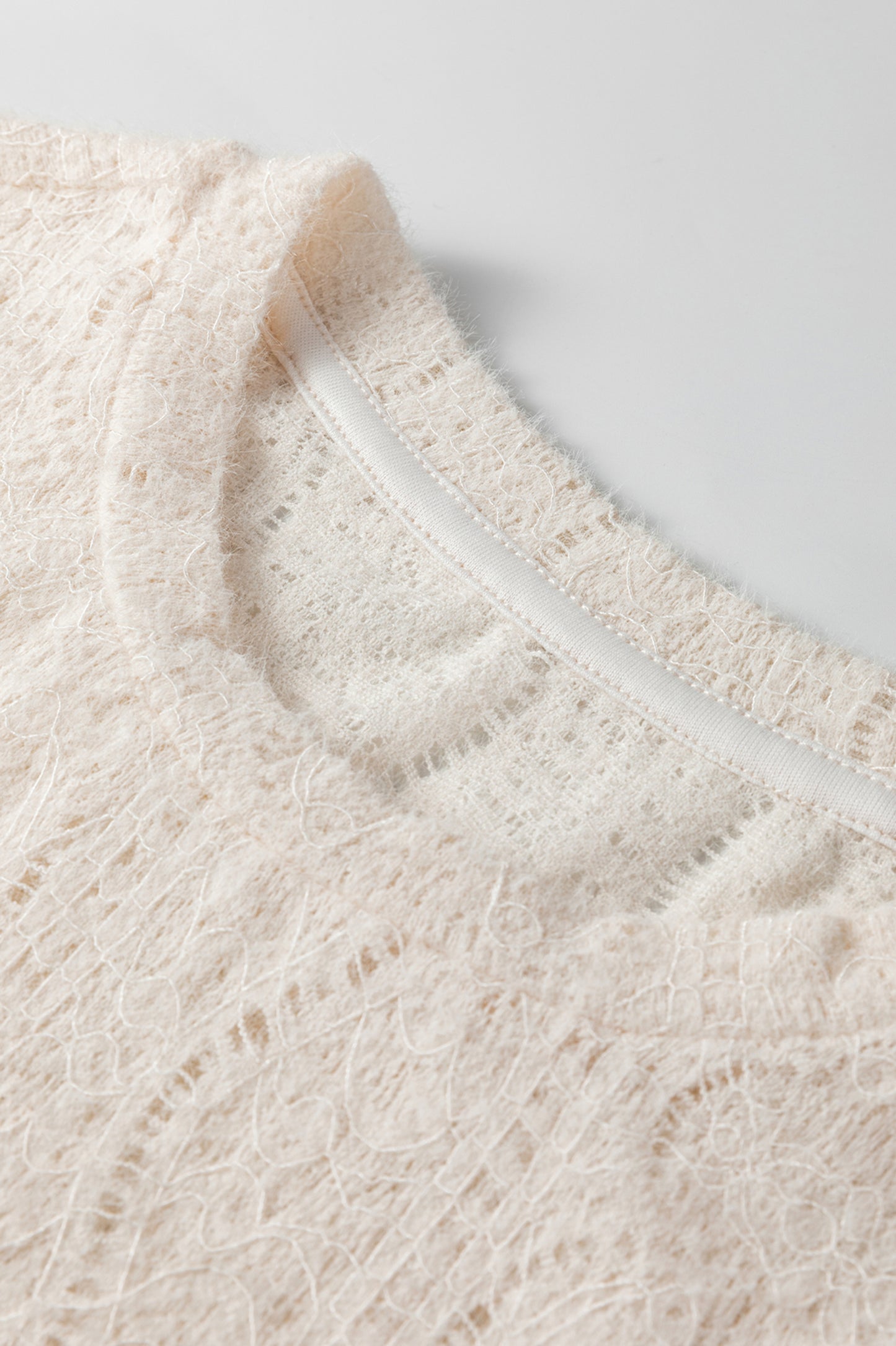 Jet Stream Semi Sheer Lace Long Sleeve Cropped Top-Tops/Long Sleeve Tops-[Adult]-[Female]-2022 Online Blue Zone Planet