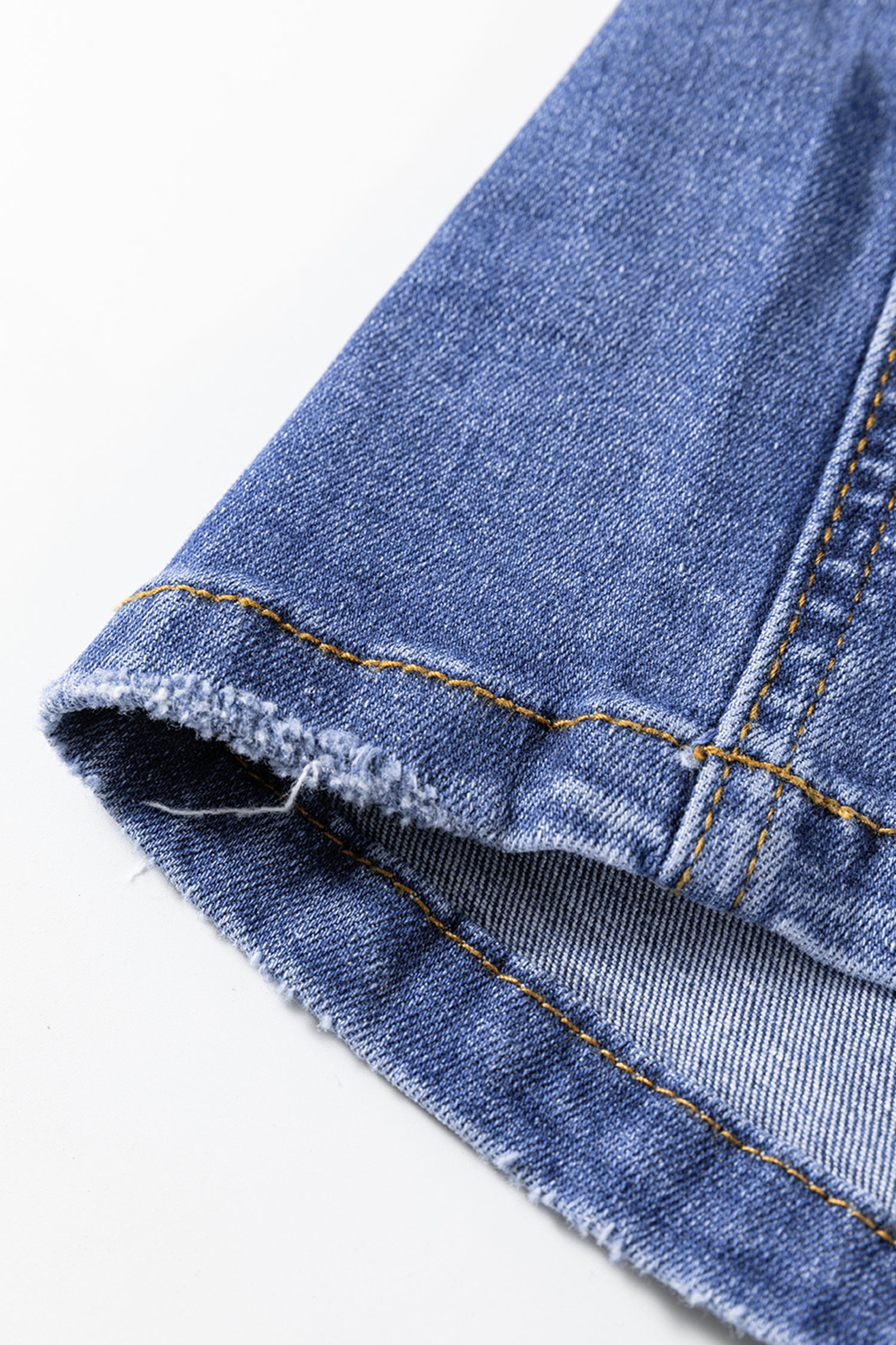 Myosotis Mid Rise Distressed Sneak Peek Straight Leg Jeans-Bottoms/Jeans-[Adult]-[Female]-2022 Online Blue Zone Planet