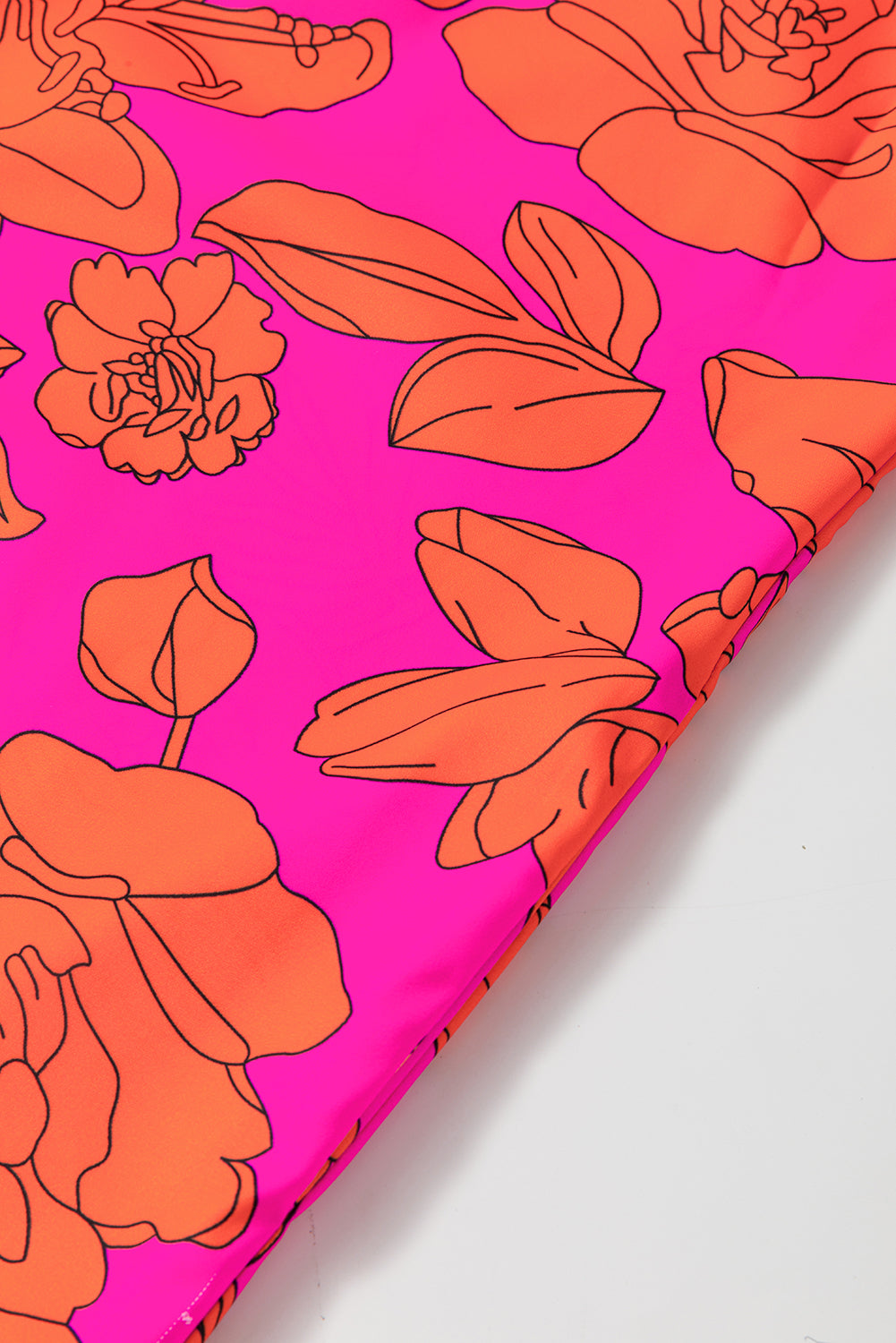 Kim's Pink Floral Loose Layered Ruffle Sleeve Mini Dress-TOPS / DRESSES-[Adult]-[Female]-2022 Online Blue Zone Planet