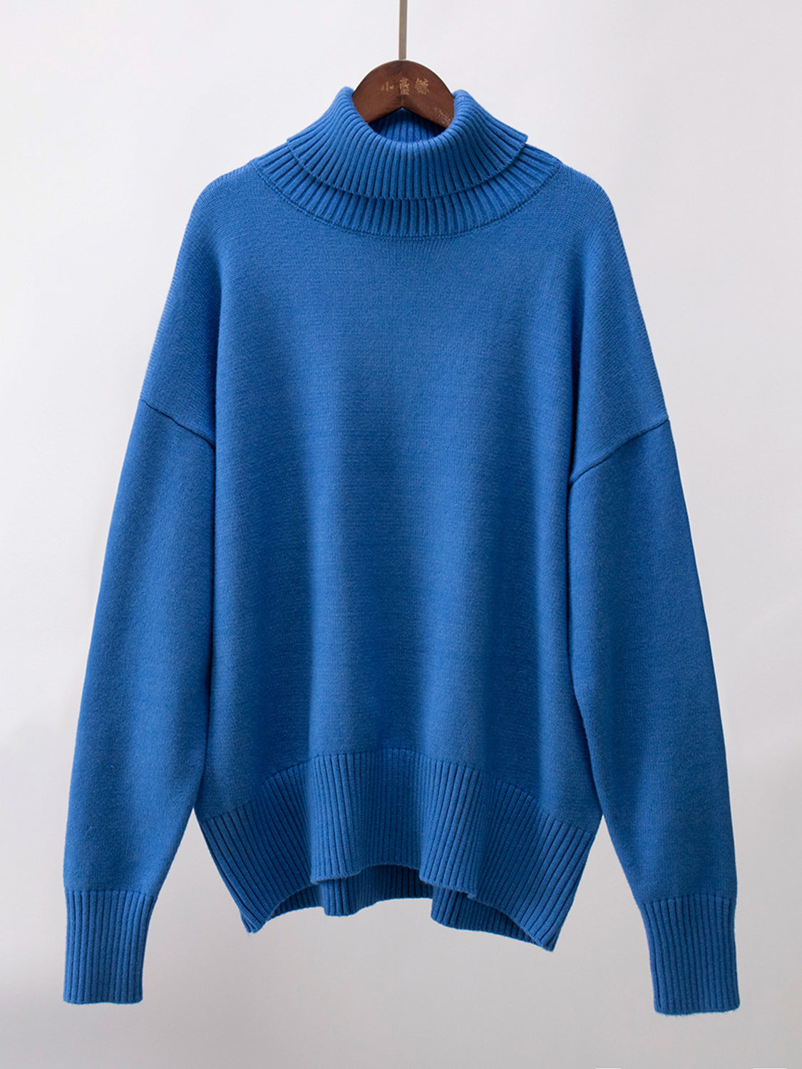 Turtleneck Long Sleeve Sweater-TOPS / DRESSES-[Adult]-[Female]-2022 Online Blue Zone Planet