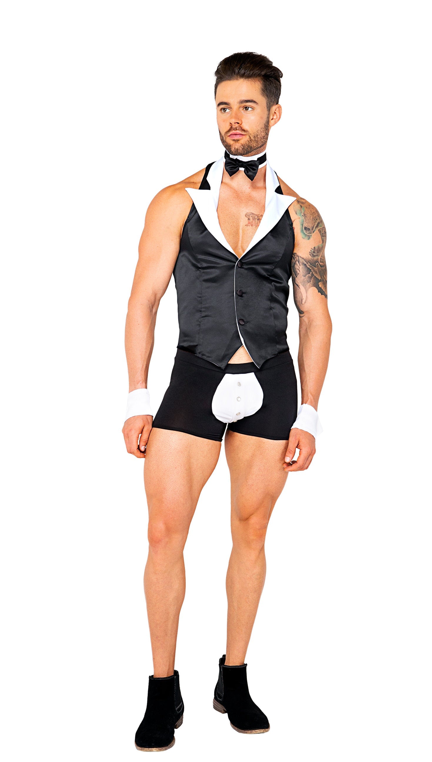 4 Piece-butler-beefcake-Costumes-[Adult]-[Female]-2022 Online Blue Zone Planet