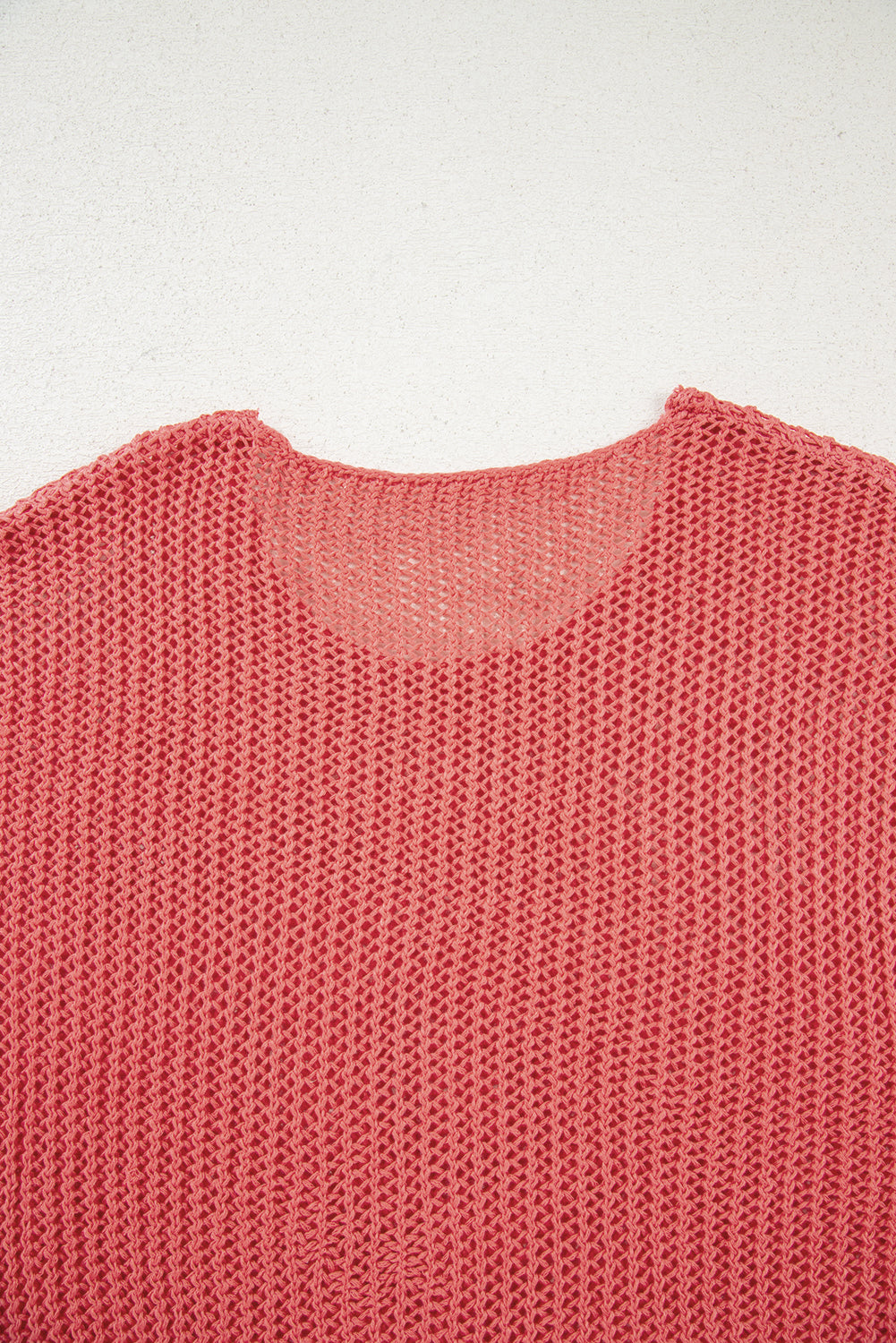 Black Crochet Hollow-Out Jumper Top Sweater-Sweaters & Cardigans/Sweaters-[Adult]-[Female]-2022 Online Blue Zone Planet