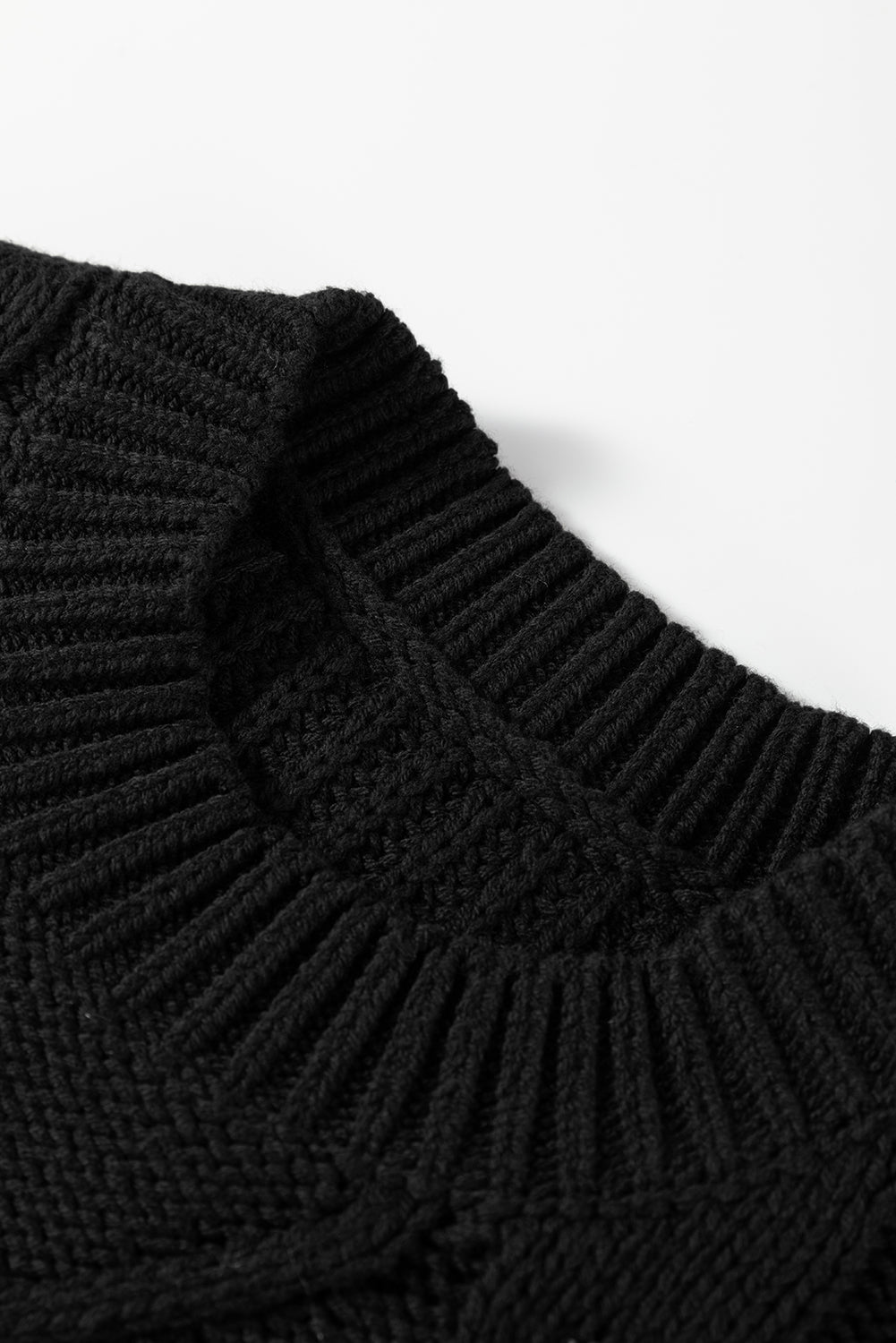 Black Plaid Lace up Detail Christmas Holiday Puff Short Sleeve Sweater-Sweaters & Cardigans/Short Sleeve Sweaters-[Adult]-[Female]-2022 Online Blue Zone Planet