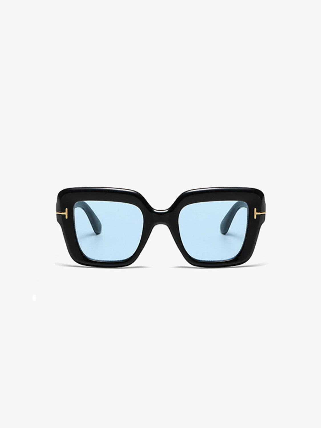 Polycarbonate Frame Square Sunglasses-SUN GLASSES-[Adult]-[Female]-2022 Online Blue Zone Planet