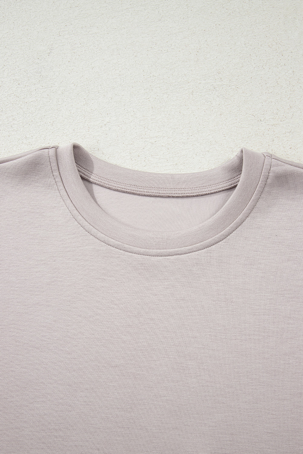 Jet Stream Solid Color Drop Shoulder Pullover Drawstring Mini Skirt 2pcs Outfit-Two Piece Sets/Two Piece Dresses-[Adult]-[Female]-2022 Online Blue Zone Planet