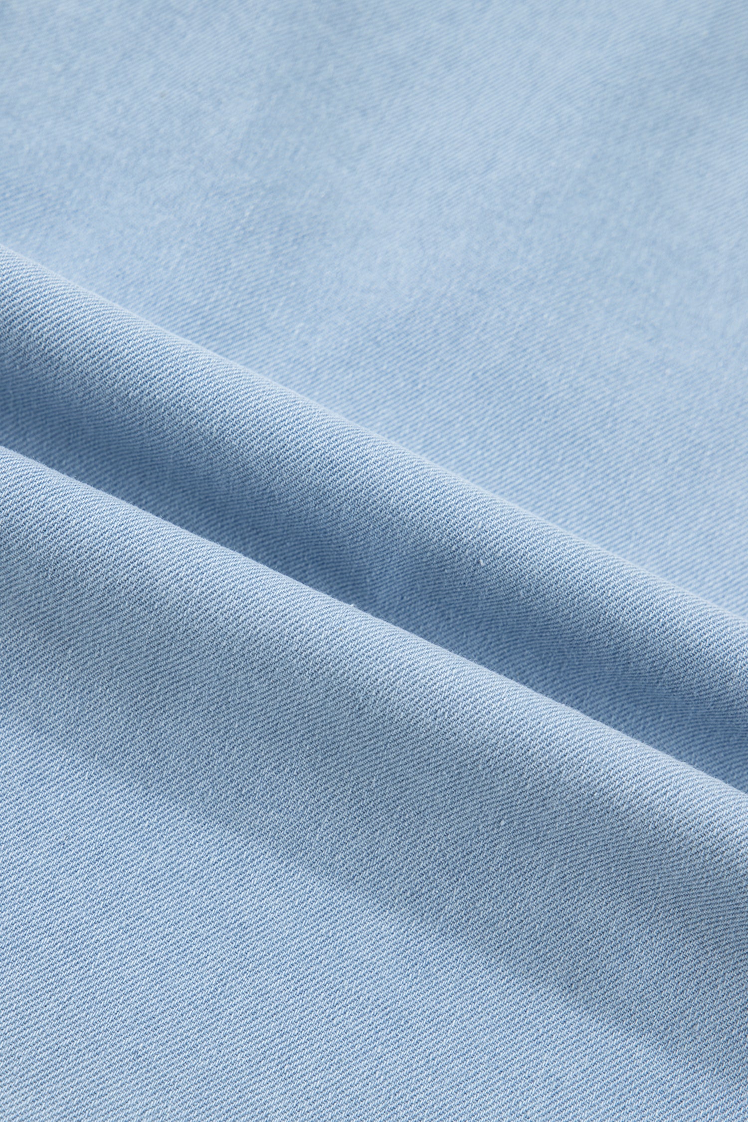 Beau Blue Ruffled Edge Collared Shift Denim Dress with Pockets-TOPS / DRESSES-[Adult]-[Female]-2022 Online Blue Zone Planet